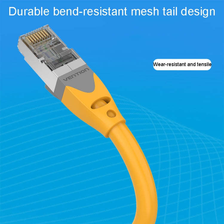 1.5m CAT6 Gigabit Ethernet Double Shielded Cable High Speed Broadband Cable