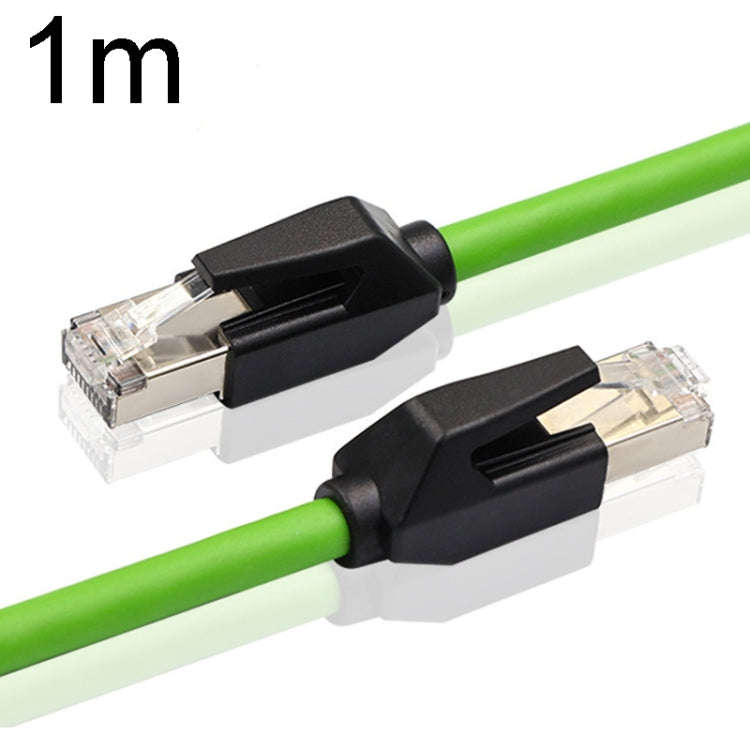 1m CAT6 Double Shielded Gigabit Industrial Cable Vibration-Resistant And Highly Flexible Drag Cha...