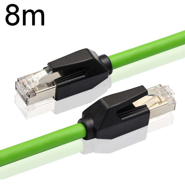 8m CAT6 Double Shielded Gigabit Industrial Cable Vibration-Resistant And Highly Flexible Drag Cha...