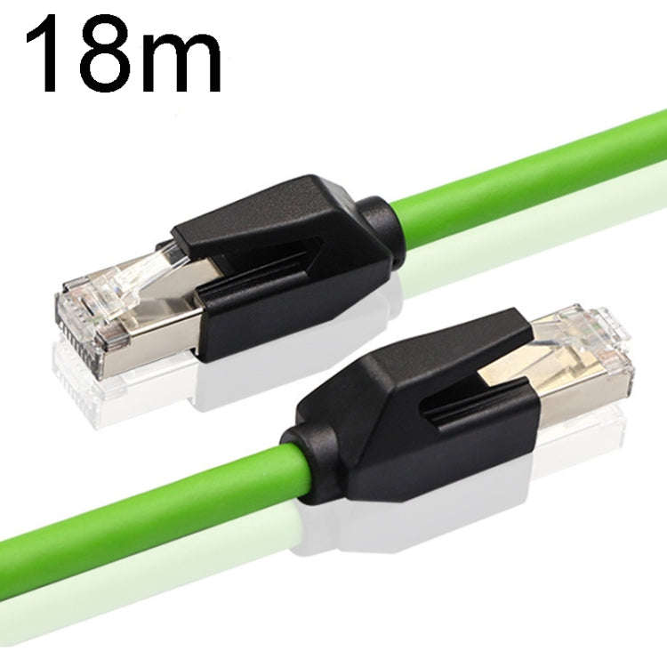 18m CAT6 Double Shielded Gigabit Industrial Cable Vibration-Resistant And Highly Flexible Drag Ch...