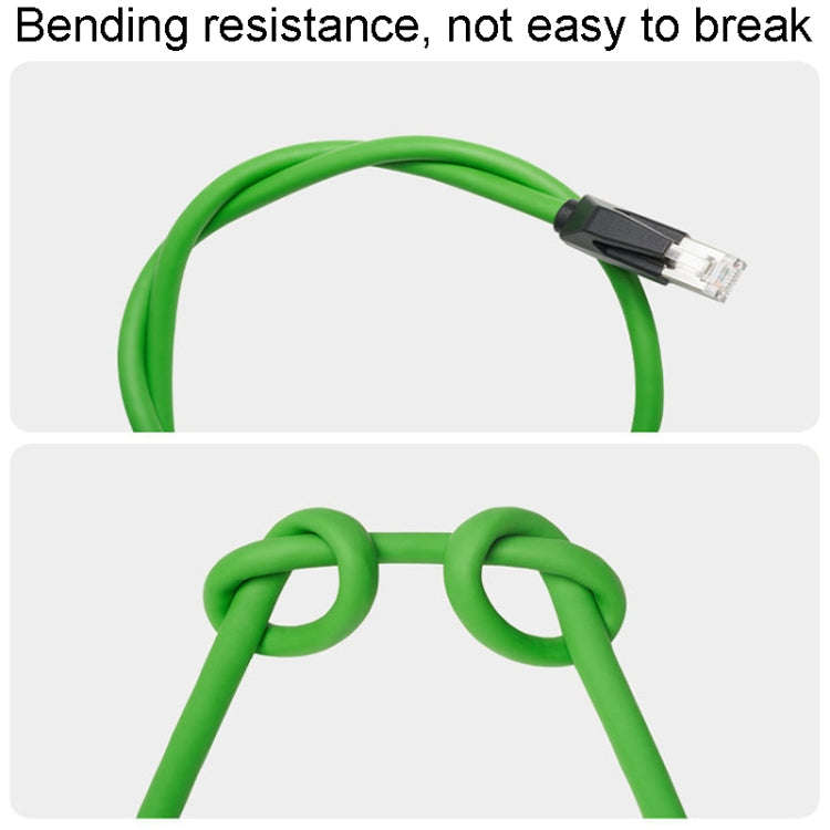 8m CAT6 Double Shielded Gigabit Industrial Cable Vibration-Resistant And Highly Flexible Drag Cha...