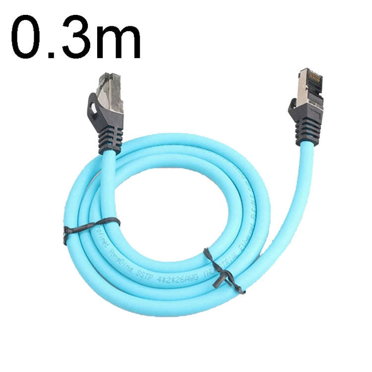 0.3m CAT5 Double Shielded Gigabit Industrial Ethernet Cable High Speed Broadband Cable