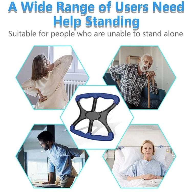 Standing Aid And Handicap Bar With No-Slip Grip Handle For Elderly Disabled(Purple)