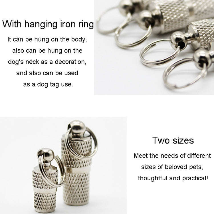 Large Pet ID Tag Pendant Dogs Cats Anti Loss Hanging