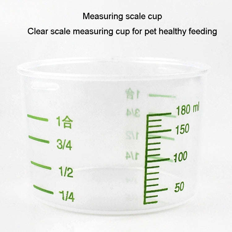1.5L Pet Food Storage Bucket 4 Snap Dog Food Moisture Proof Sealed Storage Tank(Matcha Green)