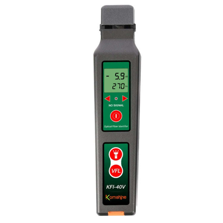 Komshine Fiber Optic Identifier Optical Cable Signal Direction Identifier With VFL Red Light 10mW...