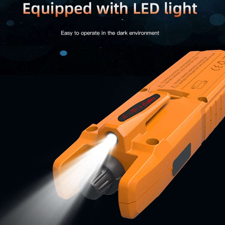 Komshine High Precision Optical Power Meter Mini Fiber Optic Light Attenuation Tester With LED, S...
