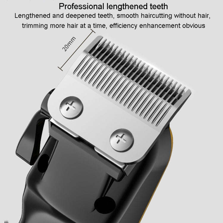 Shaver Hair Clipper Pet Electrical Pusher Grooming Machine(Ceramic White)