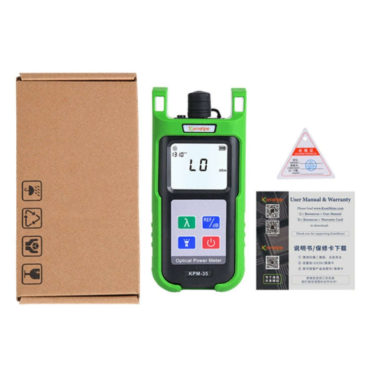 Komshine High-Precision Optical Power Meter Optical Cable Line Tester, Model: KPM-35-C/-50DBM to ...