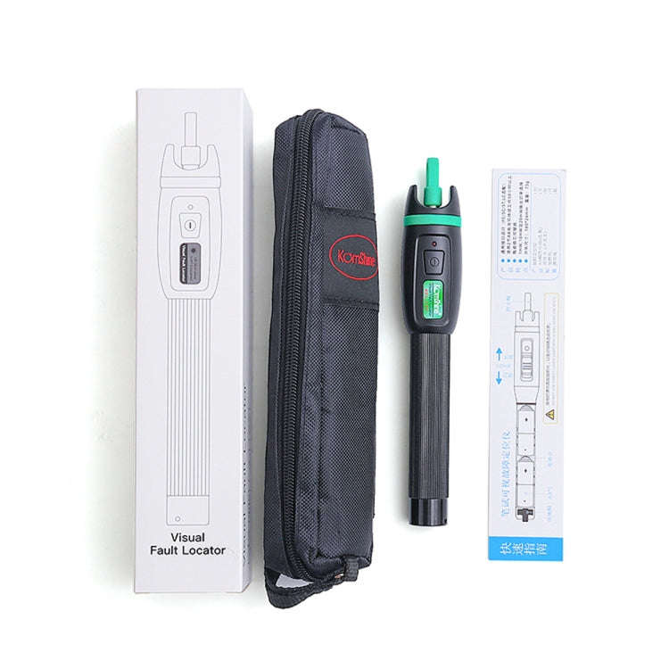 KomShine Metal Visible Laser Light Source Fiber Optic Red Light Pen, Model: KFL-11P-20MW