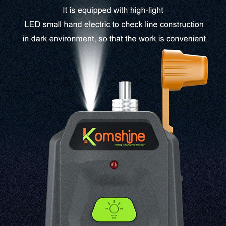 Komshine 20-25km Mini Optical Fiber Breakpoint Positioning Test Red Light Pen, Specification: KFL...