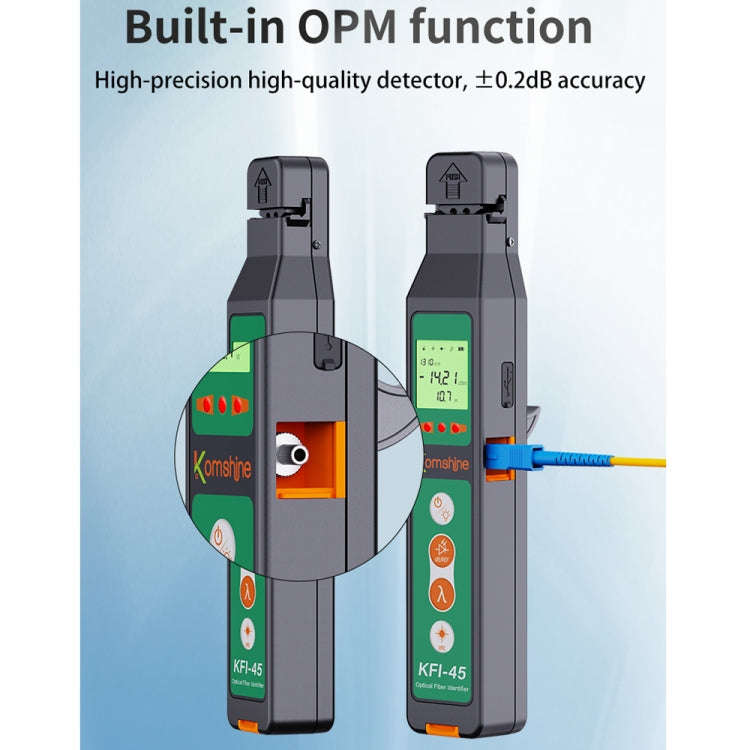 Komshine Optical Fiber Signal Direction Identification Instrument, Model: KFI-45-G