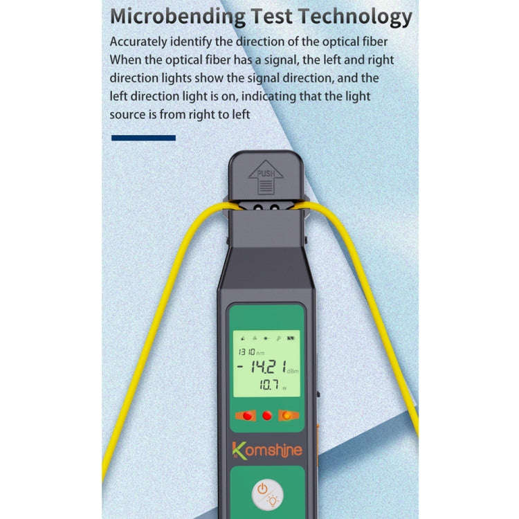 Komshine Optical Fiber Signal Direction Identification Instrument, Model: KFI-45-G