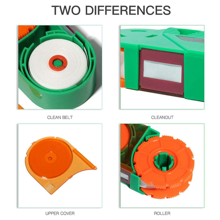 Komshine Handheld Cassette Optical Fiber Connector Cleaning Cartridge With Core(KCC-600)