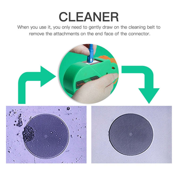 Komshine Handheld Cassette Optical Fiber Connector Cleaning Cartridge With Core(KCC-600)