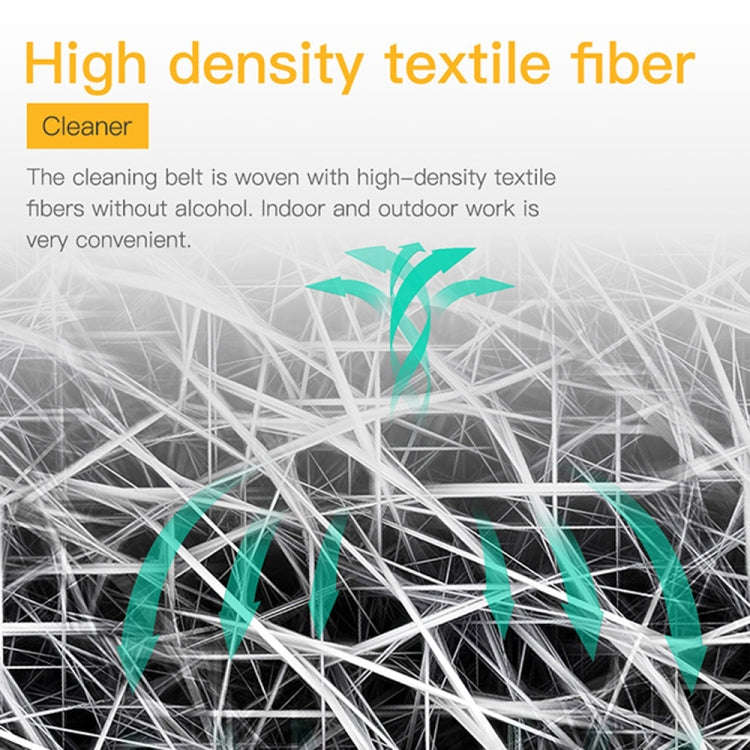 Komshine Handheld Cassette Optical Fiber Connector Cleaning Cartridge With Core(KCC-600)