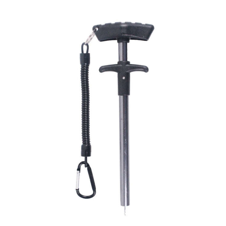 Aluminum Alloy Decoupler T-Shaped Fish Hook Remover Sea Fishing Equipment 24 X 7.5cm, Spec: Gray+...