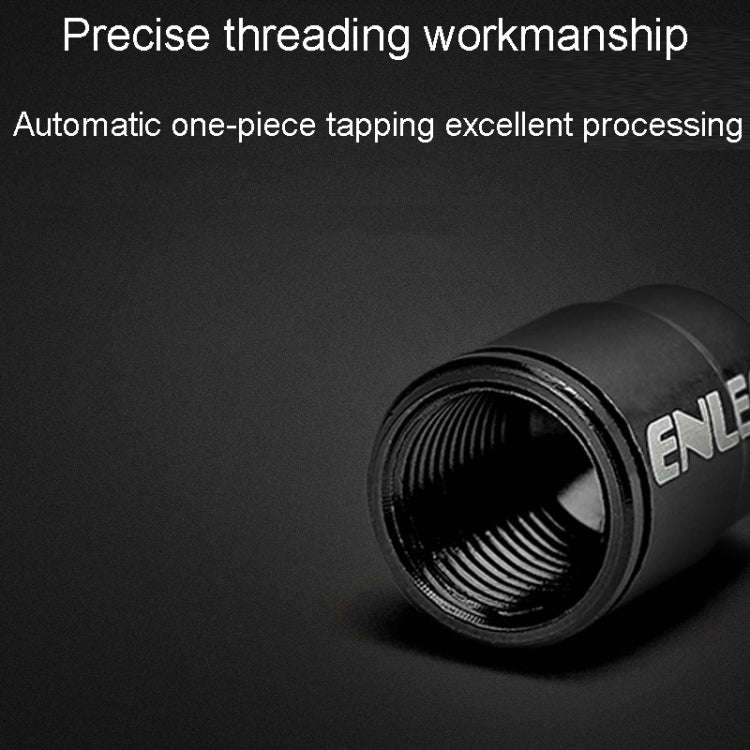 ENLEE E-FZ1004 2pcs /Set Bicycle French Valve Caps Aluminum Alloy Dust Cap For Tire Valve Caps(Bl...