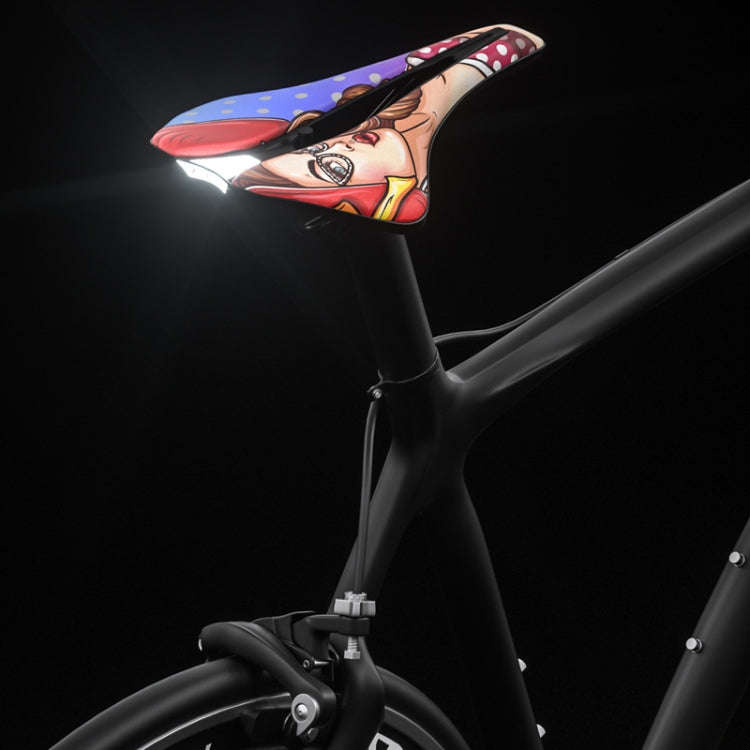 ENLEE E-ZD312 Bicycle MTB Saddle Cushion Super Soft Road Bike Saddle Pads, Model: A Model