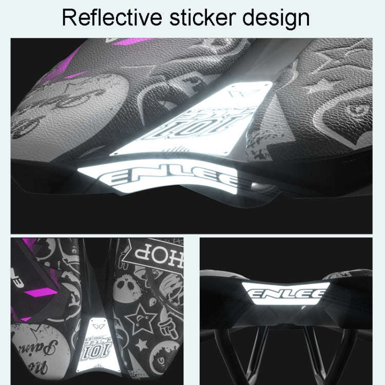 ENLEE E-ZD312 Bicycle MTB Saddle Cushion Super Soft Road Bike Saddle Pads, Model: A Model