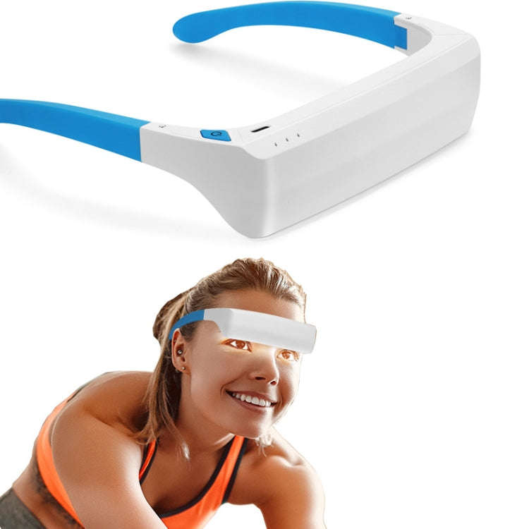 SAD Light Therapy Glasses Wearable UV-Free Blue & White LED Light Therapy Lamp Japanese Version
