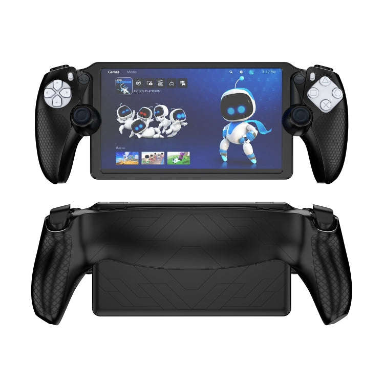 For Sony PS Portal Game Console Silicone Protective Cover Oil Spray All-Inclusive Protective Case...