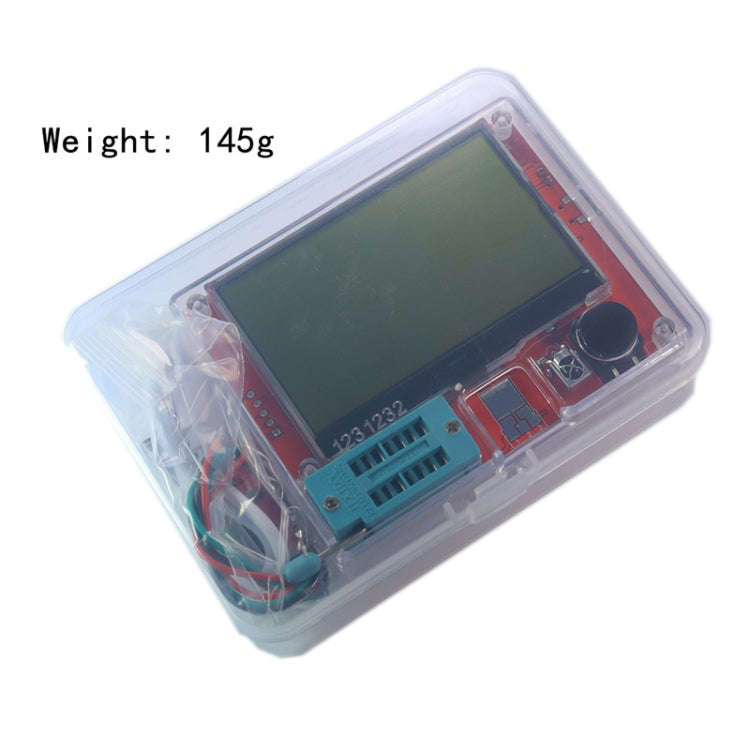 LCR-T10H Transistor Tester TFT Display For Diode Triode Capacitor Resistor Test, Spec: Dry Batter...