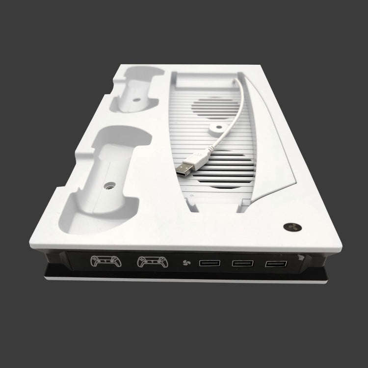 For PS5 Digital / Optical Drive Console Cooling Fan Controller Charging Base With Light Dock Stan...
