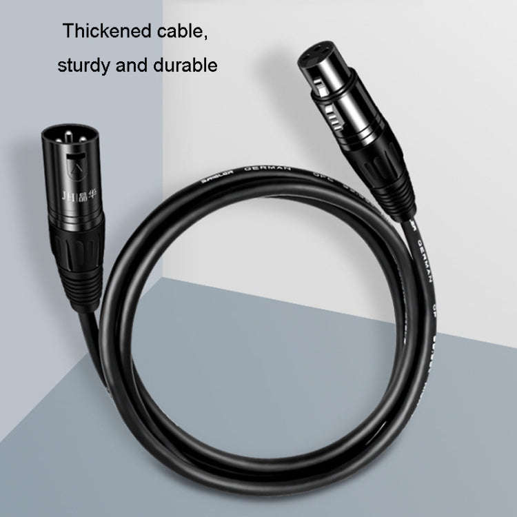 JINGHUA Microphone Cable XLR Male To Female Balanced Cable Mixing Console Amplifier Audio Cable, ...