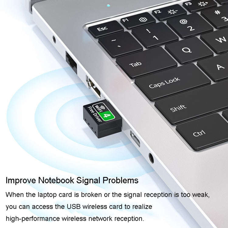 JINGHUA 600M Dual-Band Wireless Network Card Computer External 2.4G/5G USB WiFi Receiver Transmitter