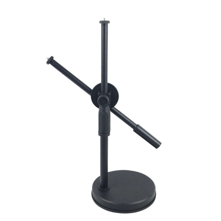 90W 155mm  Mushroom Fill Light + Desktop Overhead Photography Stand Kit for Photo/Video