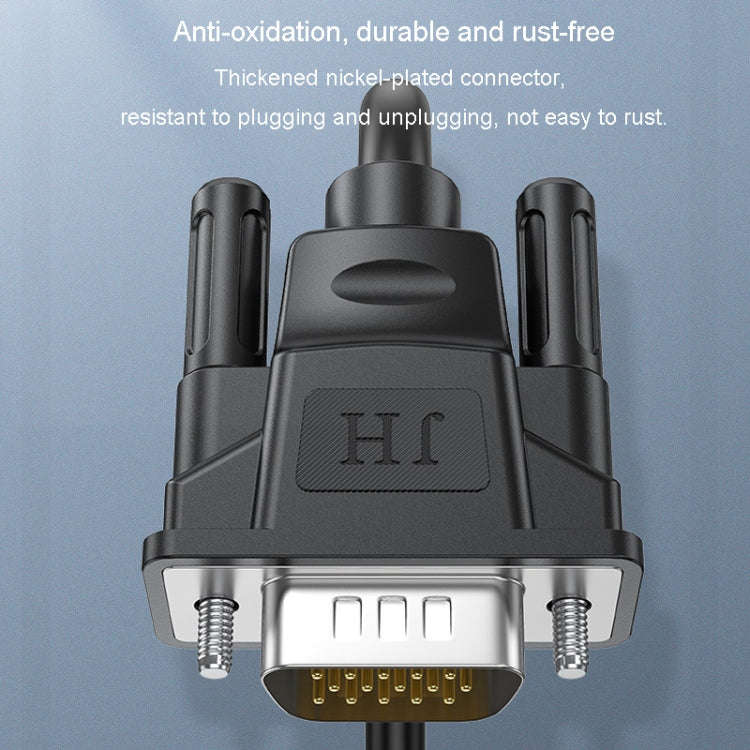 JINGHUA VGA3+6 Computer Monitor Screen Connection Cable VGA Display Connection Wire, Size: 3m(Black)