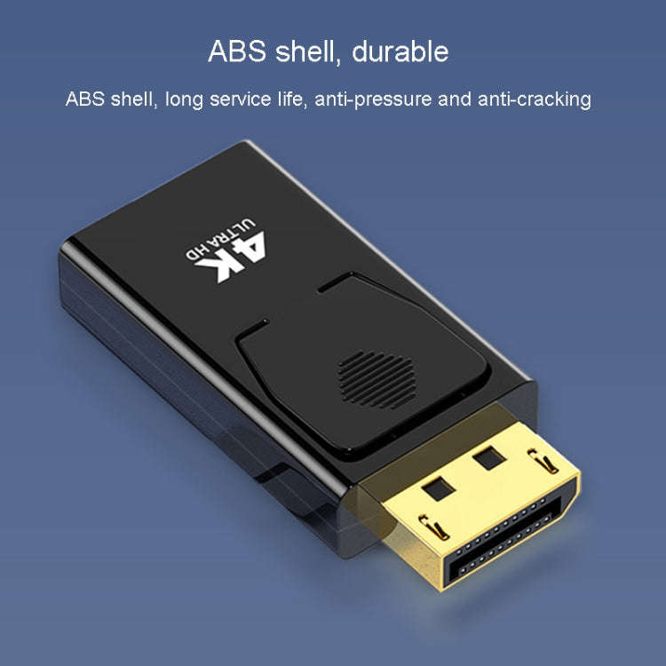 JINGHUA DP Male To HDMI Female Adapter Video Audio Connector, Style: 4K Universal Version