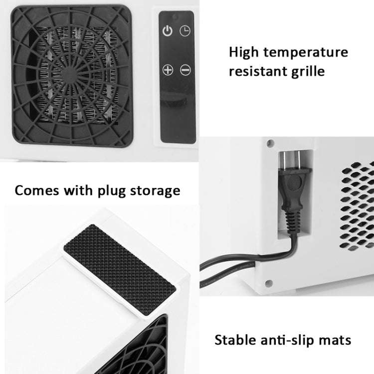 600W Desktop Electric Heater PTC Fast Heating Energy Saving Warm Fan Without Remote Control(EU Plug)