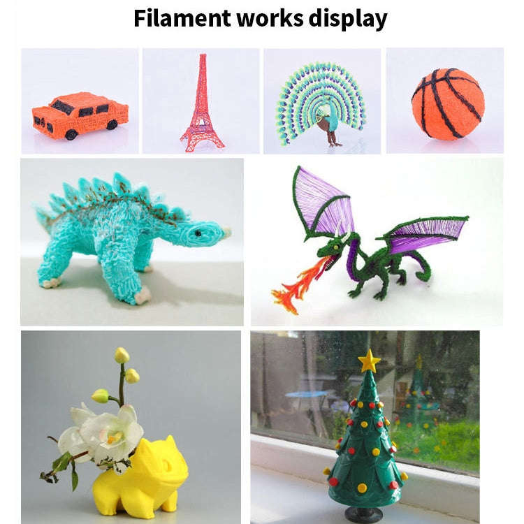 10colors /Set PCL 5m 3D Printing Pen Consumables 1.75mm High Tough Line Material Environmental Ra...