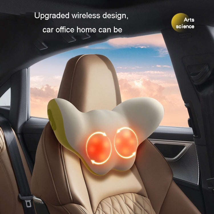 Multi-Function Lumbar Massager Car Cervical Hot Waist Massage Pillow, Specification: Charging Mod...