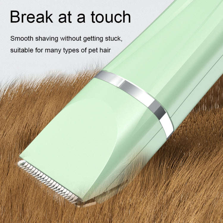Multifunctional Pet Electric Shaver Cat And Dog Hair Clipper, Color: 4-in-1 White