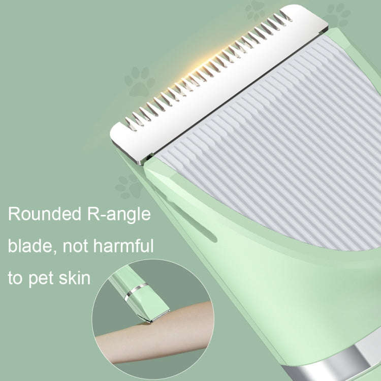 Multifunctional Pet Electric Shaver Cat And Dog Hair Clipper, Color: 4-in-1 White