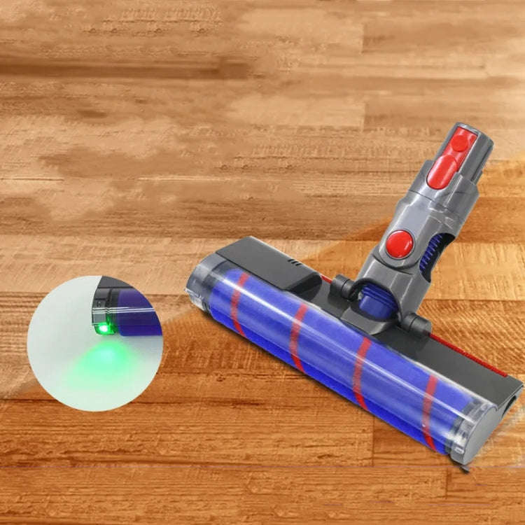 Vacuum Cleaner Floor Brush Head With Green Light For Dyson  V7 / V8 / V10 / V11 / V15+Water Tank