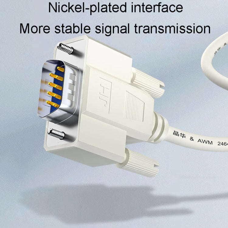 JINGHUA B110 Male To Female DB Cable RS232 Serial COM Cord Printer Device Connection Line, Size: ...