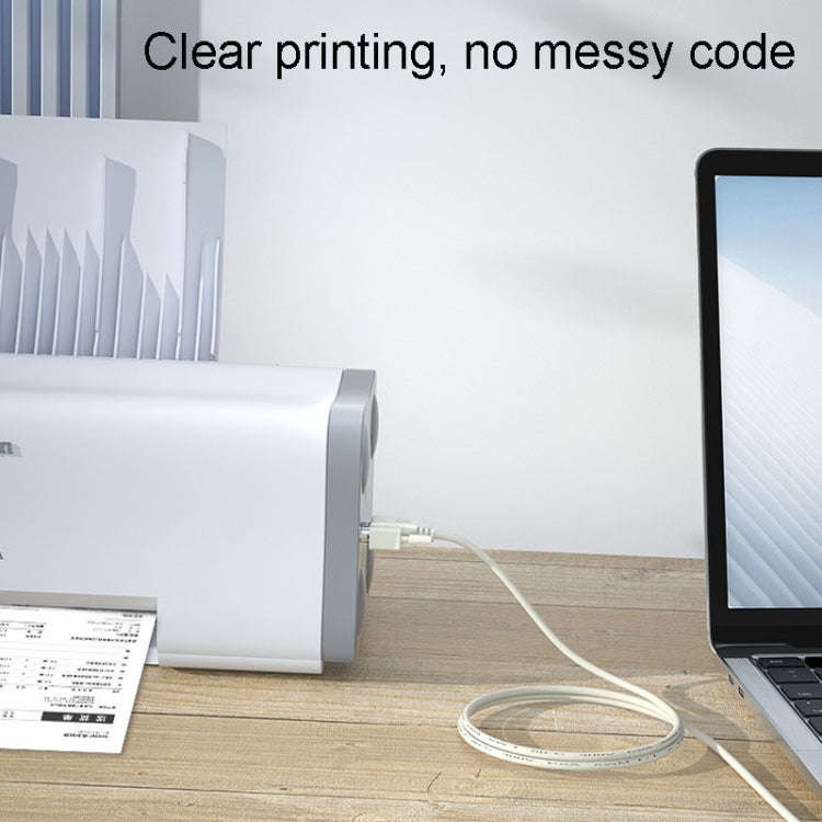 JINGHUA B110 Male To Female DB Cable RS232 Serial COM Cord Printer Device Connection Line, Size: ...