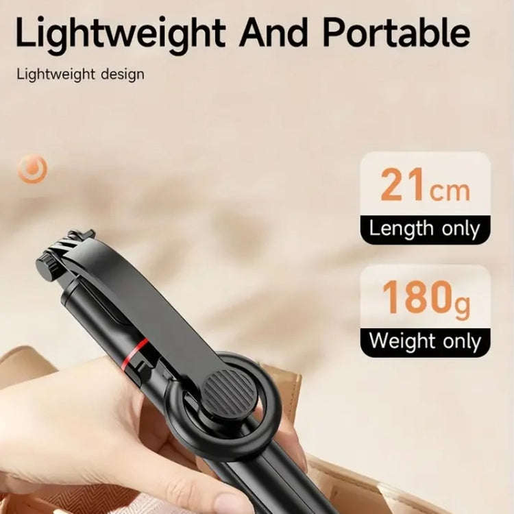 L20 Magnetic Bluetooth Selfie Stick Phone Holder Desktop Tripod With D07 Fill Light