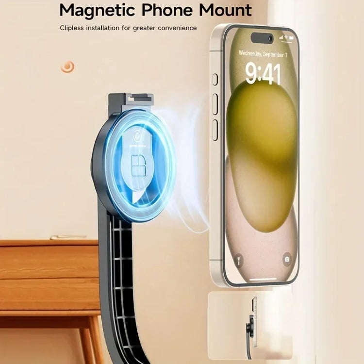 L20 Magnetic Bluetooth Selfie Stick Phone Holder Desktop Tripod With D07 Fill Light