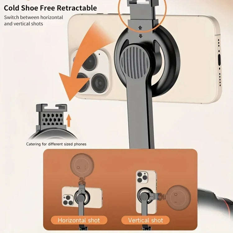 L20 Magnetic Bluetooth Selfie Stick Phone Holder Desktop Tripod Without Fill Light