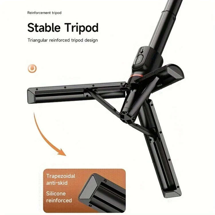 L20 Magnetic Bluetooth Selfie Stick Phone Holder Desktop Tripod Without Fill Light