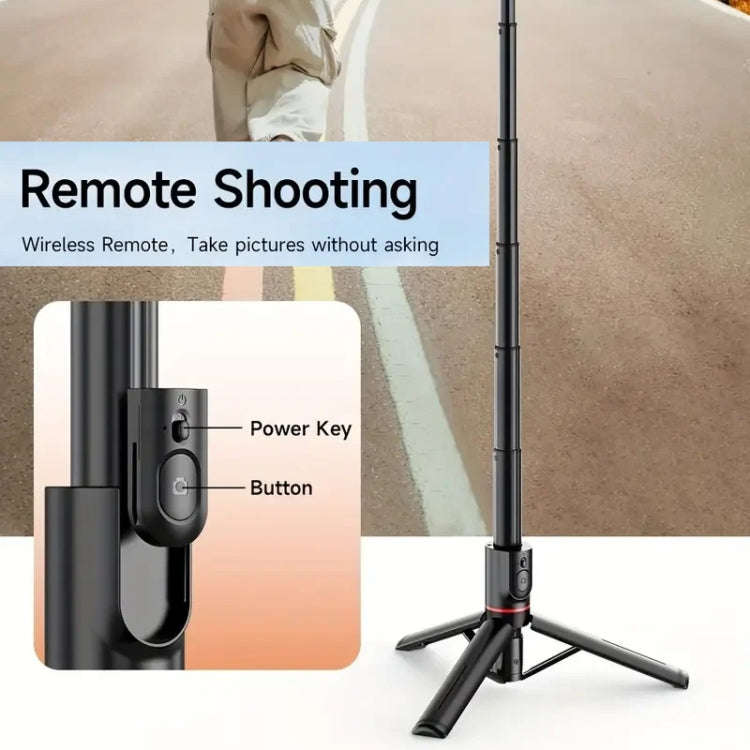 L20 Magnetic Bluetooth Selfie Stick Phone Holder Desktop Tripod With D07 Fill Light