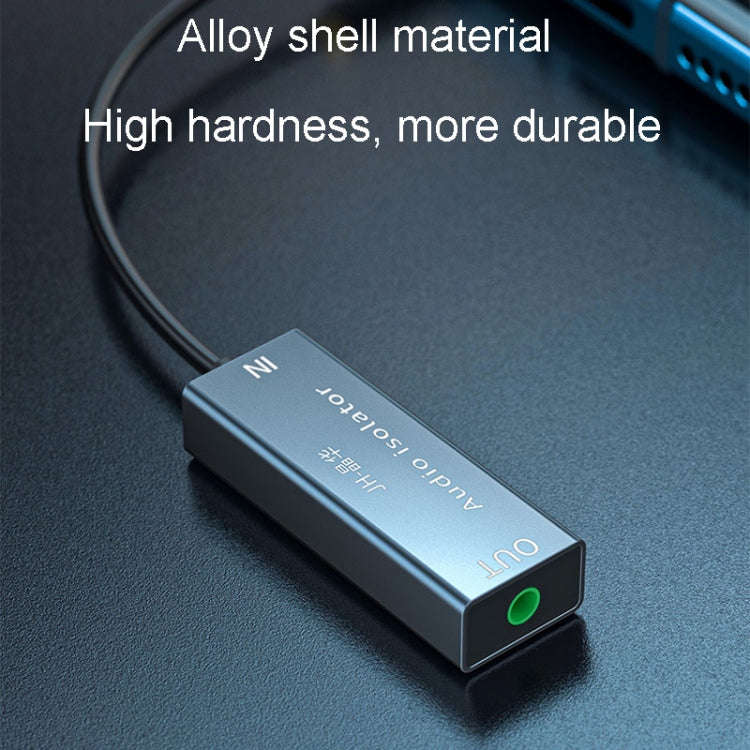 JINGHUA Z100 3.5mm Audio Isolator Car AUX Noise Reduction And Anti-Interference Sound Filtering(B...