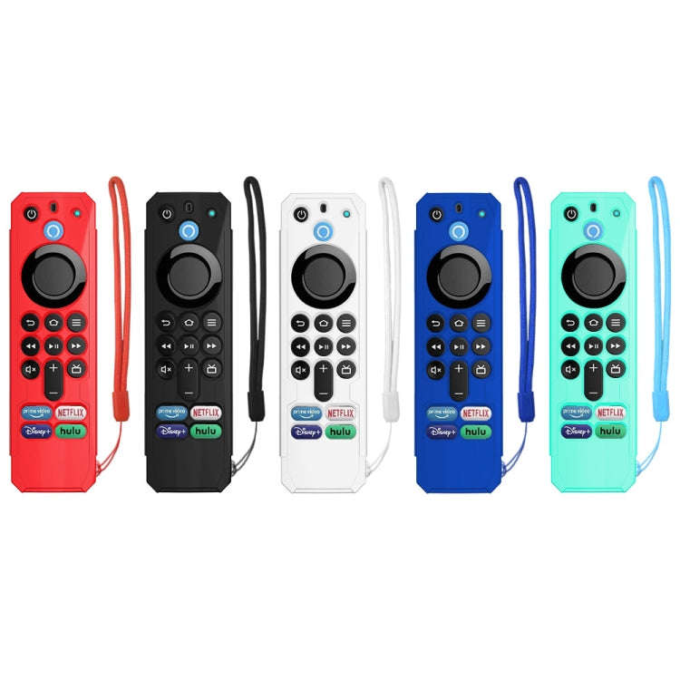 For Amazon Alexa Voice Remote 3rd Gen Anti-Fall And Protective Cover For TV Remote Control(Blue)