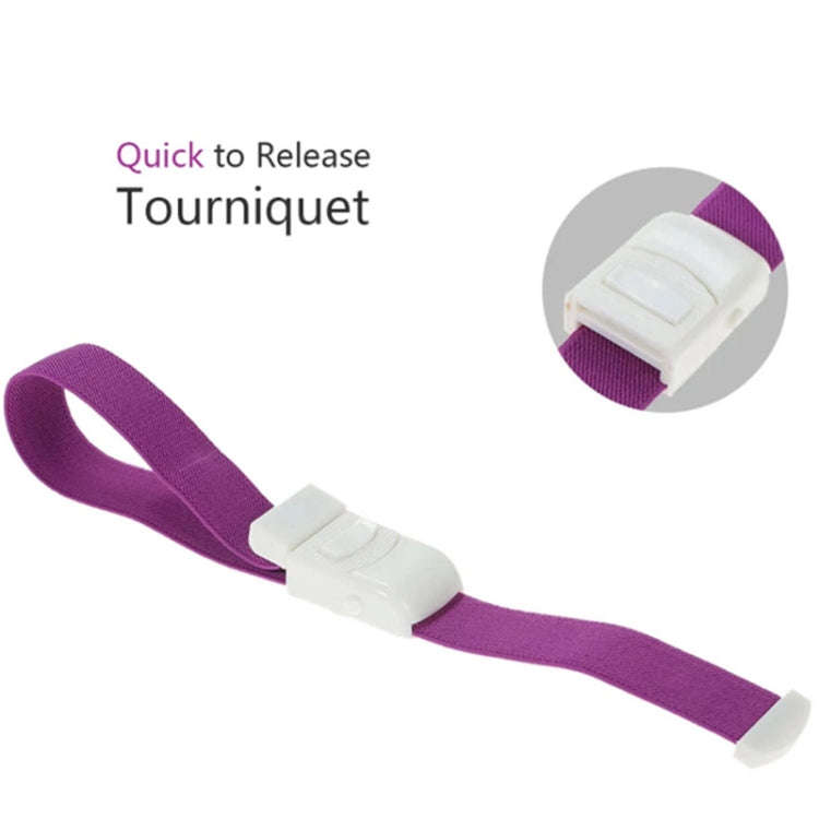 2.5x40cm Quick Detachable Emergency Buckle Tourniquet Outdoor Survival Camping Equipment(White)