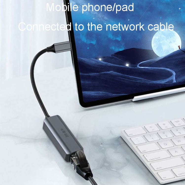 JINGHUA Gigabit LAN Converter For Computer External Driverless Network Card, Specification: USB3....
